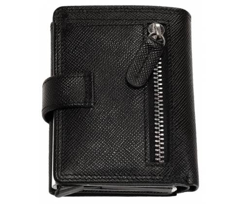 Zippo Πορτοφόλι Ανδρικό Δερμάτινο με Μηχανισμό Slide για Κάρτες - Μαύρο (2007084) - Τιμή: 39,90€
