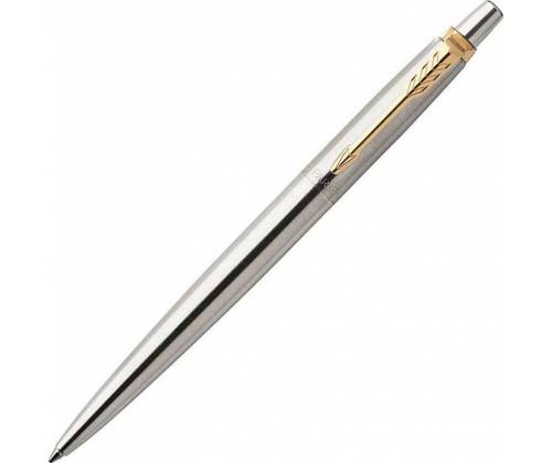 Στυλό Parker Jotter Ballpoint Stainless Steel GT - Ασημί Με Χρυσό - Τιμή: 15,45€