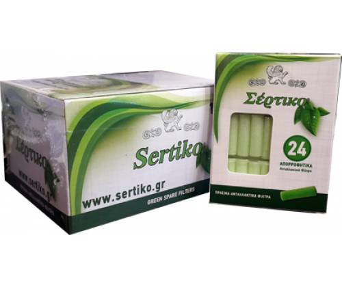 Σέρτικο Ανταλλακτικά Φιλτράκια  για ολες τις πίπες - Τιμή: 2,00€