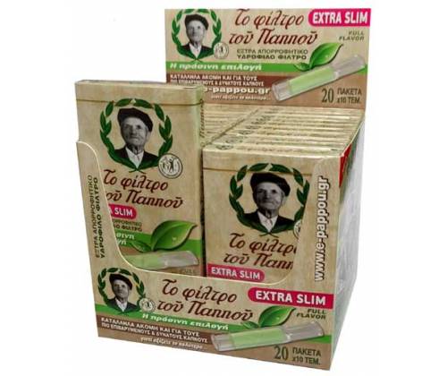 Του Παππού Πιπάκι - Extra Slim 20τεμ. (42902-052) - Τιμή: 24,00€