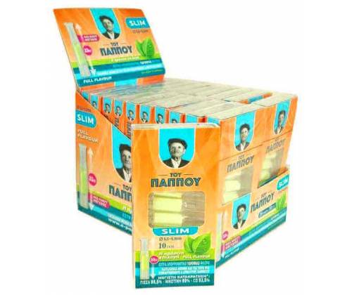 Του Παππού Πιπάκι Πλαστικό με Υδρόφιλο Φίλτρο - Slim 20τεμ. (42902-320) - Τιμή: 12,00€