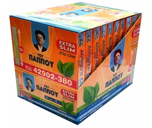 Του Παππού Πιπάκι Πλαστικό με Υδρόφιλο Φίλτρο - Ultra Slim (42902-380) - Τιμή: 0,65€