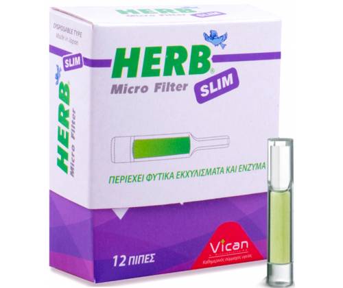 Πιπάκι HERB Micro Filter Slim - Τιμή: 5,20€