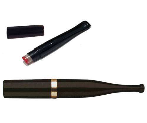 Denicotea Πιπάκι Τσιγάρου 8mm Black-Gold Ring 8cm (20213) - Τιμή: 4,80€