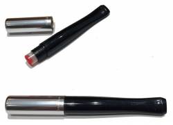 Denicotea Πιπάκι Τσιγάρου Regular 8mm Black-Silver Μήκος 10cm (20250)