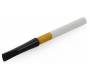Denicotea Denitip Disposable Cigarette Pipe Regular 8mm Black - Length 6cm - Price: 2,95€