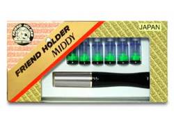 Friend Holder Πιπάκι Regular Middy 8mm - Ασημί (Japan)