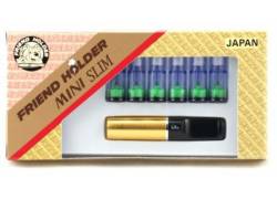 Friend Holder Πιπάκι Mini-Slim 6-7mm - Χρυσό (Japan)