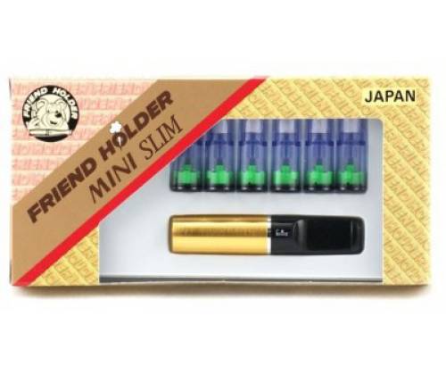 Friend Holder Πιπάκι Mini-Slim 6-7mm - Χρυσό (Japan) - Τιμή: 11,40€