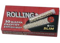 Ανταλλακτικά Φιλτράκια Rolling 6mm Ενεργό Σηπιόλιθο (46002)