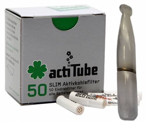 Πίπα Τσιγάρου Pipex Ακρυλική για Ανταλλακτικό Φίλτρο ActiTube 7mm - Ultra Slim 5.7mm - Ασπρο - Τιμή: 16,90€