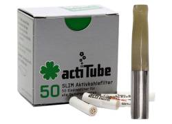 Πίπα Τσιγάρου Pipex Ακρυλική για Ανταλλακτικό Φίλτρο ActiTube 7mm - Regular 8mm - Εκρού