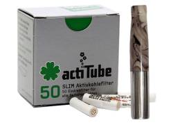 Πίπα Τσιγάρου Pipex Ακρυλική για Ανταλλακτικό Φίλτρο ActiTube 7mm - Regular 8mm - Καφέ Ανοικτό