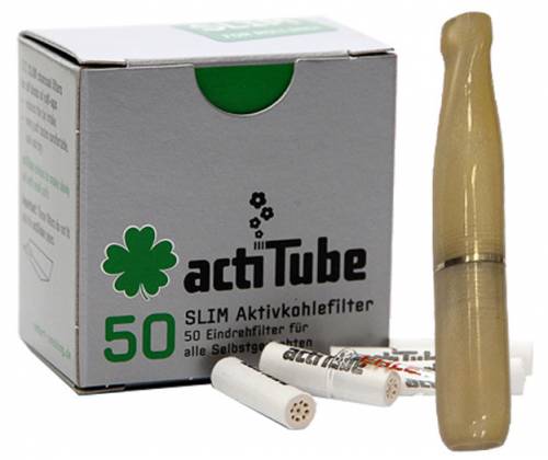 Πίπα Τσιγάρου Pipex Ακρυλική για Ανταλλακτικό Φίλτρο ActiTube 7mm - Extra Slim 5.7mm - Κιτρινο Παλ - Τιμή: 17,30€