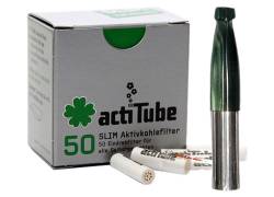 Πίπα Τσιγάρου Pipex Ακρυλική για Ανταλλακτικό Φίλτρο ActiTube 7mm - Regular 8mm - Πράσινο