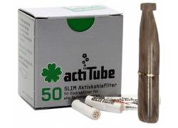 Πίπα Τσιγάρου Pipex Ακρυλική για Ανταλλακτικό Φίλτρο ActiTube 7mm - Extra Slim 5.7mm - Ταμπά