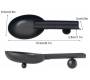 Metal ashtray 1 place for Cigar 15,5cm Black - 0577BL -  Price: 7,40€