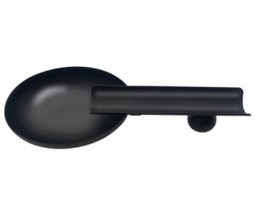 Metal ashtray 1 place for Cigar 15,5cm Black - 0577BL -  Price: 7,40€