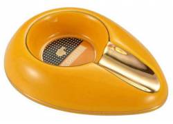 Σταχτοδοχείο Κεραμικό Cohiba 1 θέσης για Πούρα Κίτρινο - ASH-17-2