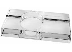 Angelo Σταχτοδοχείο Γυάλινο 2 θέσεων «Crystal» για Πούρα - 20cm