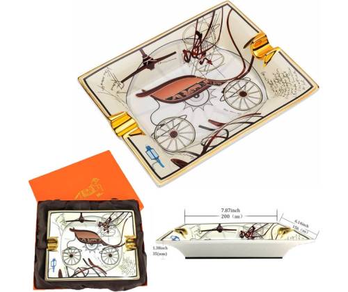 Che Ceramic Ashtray 2 places for Cigars - 0062 - Price: 26,50€