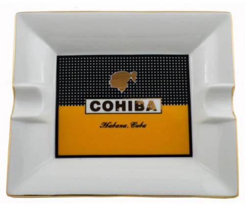 Cohiba Ceramic Ashtray 2 places for Cigars - 0011 -  Price: 28,50€