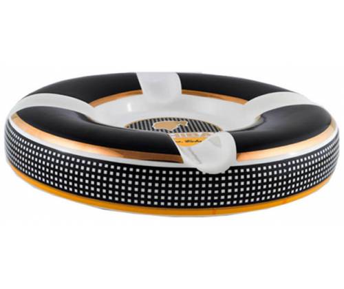 Cohiba Cigar Ashtray 4-Seater Porcelain - Black (0040) -  Price: 43,50€
