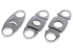 Gentelo Cigar Cutter Metal 2-Blade - 9cm (8012)