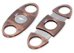 Gentelo Cigar Cutter Metal Copper 2-Blade - 9cm (8016)