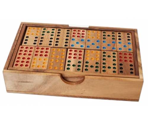 Ξύλινο Επιτραπέζιο Ντόμινο 9" (Dominoes 9") - Τιμή: 17,00€