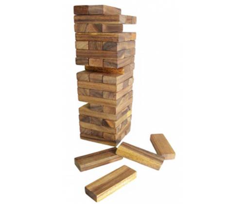 Ξύλινο Επιτραπέζιο Jenga Μεγάλο - Τιμή: 30,00€
