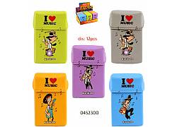 Θήκη για Πακέτο Τσιγάρα I LOVE MUSIC - 0452300
