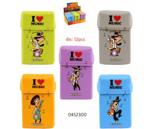 Θήκη για Πακέτο Τσιγάρα I LOVE MUSIC - 0452300 - Τιμή: 3,50€