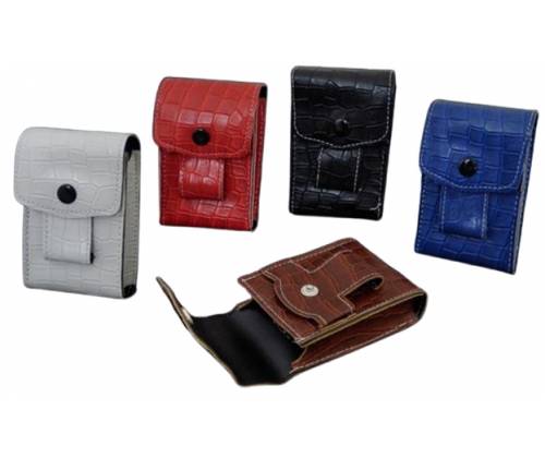 Θήκη για Πακέτο Τσιγάρα Τεχνόδερμα Crocodile - Διάφορα Χρώματα - Τιμή: 3,50€