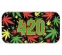 Metallic Cigarette Case Tin Box - 420 Rasta -  Price: 3,90€