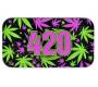 Metallic Cigarette Case Tin Box - 420 Retro -  Price: 3,90€