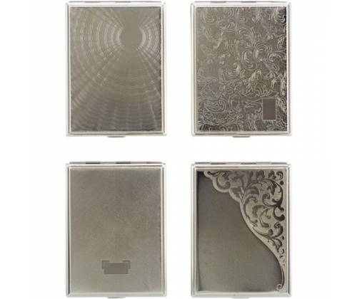 Ταμπακιέρα μεταλλική για τσιγάρα 100mm και Slim - Τιμή: 5,50€