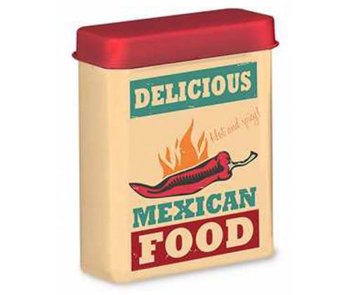 Μεταλλική Θήκη Τσιγάρων Food - Mexican Food - Τιμή: 3,20€
