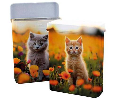 Μεταλλική Θήκη Τσιγάρων - Cats - Τιμή: 3,20€