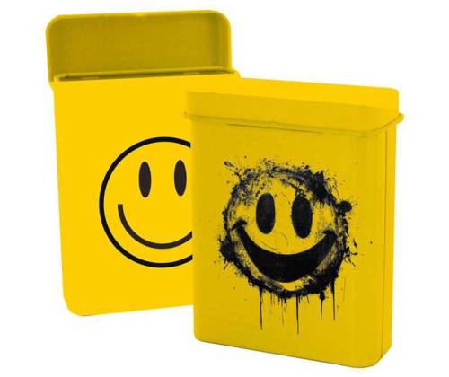 Μεταλλική Θήκη Τσιγάρων - Smile - Τιμή: 3,20€