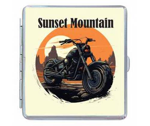 Belbox Ταμπακιέρα - Antique Motorbike Sunset Mountain - Τιμή: 3,30€