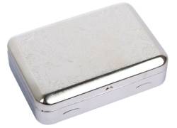 Μεταλλική Ταμπακιέρα Chrom Muster