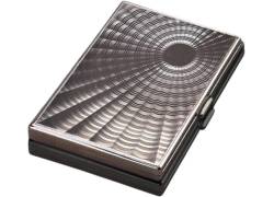 Μεταλλική Ταμπακιέρα Gentelo Simple Sunburst - Silver