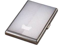 Μεταλλική Ταμπακιέρα Gentelo Simple - Silver