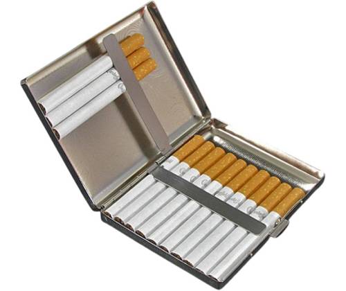 Μεταλλική Ταμπακιέρα Gentelo Simple - Silver - Τιμή: 5,70€