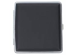 Gentelo Cigarette case Black Simple Matt
