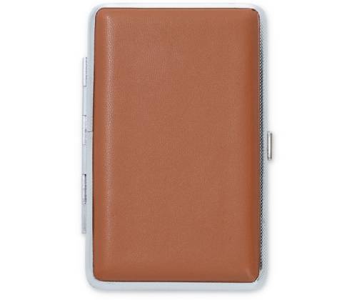 Cigarette case Gentelo Brown Soft - Slim - Price: 3,80€