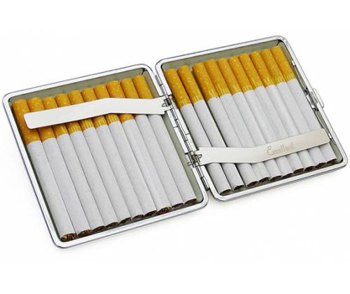Ταμπακιέρα Quarree για 20 τσιγάρα -  Price: 3,20€