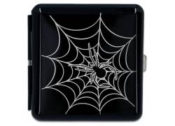 Ταμπακιέρα Μεταλλική Spider - Μαύρη