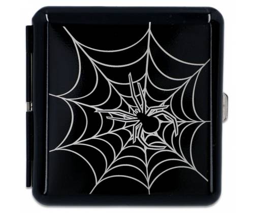 Cigarette case Metallic Spider - Black -  Price: 4,90€